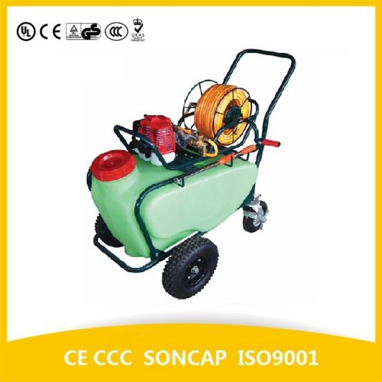 带有Ce机的新型汽油发动机喷雾器动力农药喷雾器（TF-100A）