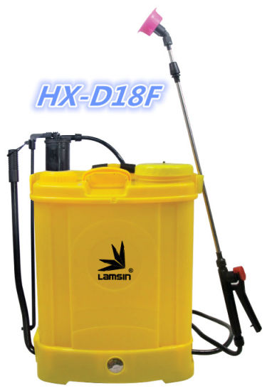 电池供电的背负式喷雾器，带钢棍和黄铜喷嘴（HX-D18F）