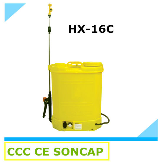 受欢迎的电动农用背负式动力喷雾机价格（HX-16C）