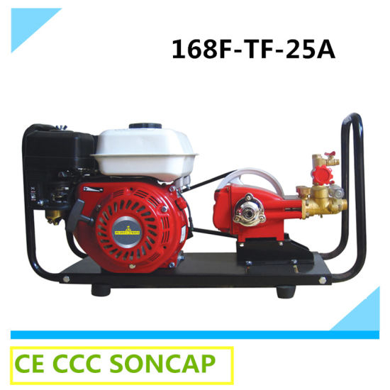 带有柱塞泵气力喷雾器的汽油发动机（168F-TF-25A）